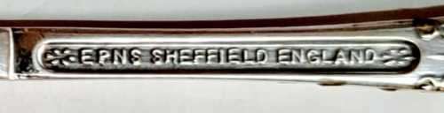 APOSTLE KNIVES SHEFFIELD EPNS ENGLAND ×2