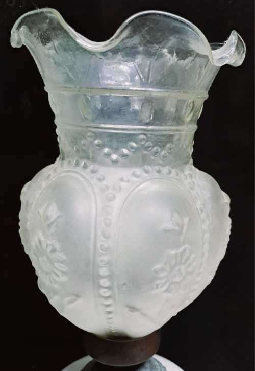 **ANTIQUE** HOLLAND DECOR LAMP IN THE STYLE OF HURRICANE OIL LAMP -MADE IN NETHERLANDS *62CM **BIG *