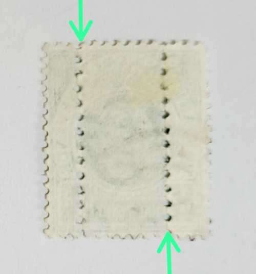 KING EDWARD VII 1/2PENNY NATAL STAMP **ERRORS ** ADDITIONAL ROWS OF PERFS**RARE  STAMP**CV  R750.00