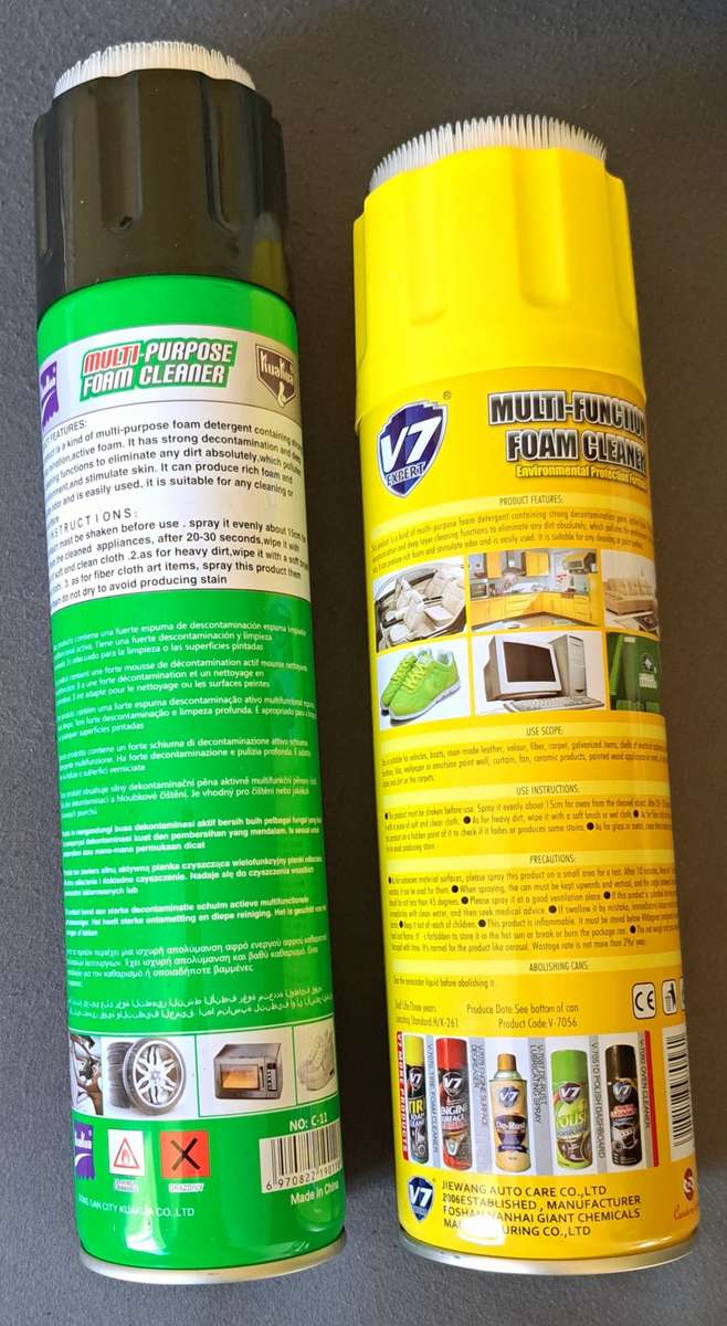 MULTI PURPOSE FOAM CLEANER **2 ×650ML **NEW**