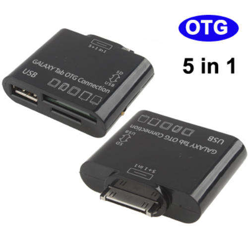 Galaxy Tab OTG Camera Connection Hub 5 In 1
