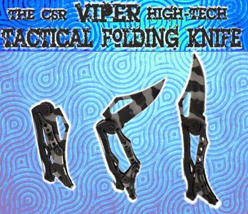 The CSR Viper High-Tech Tactical Folding Knife
