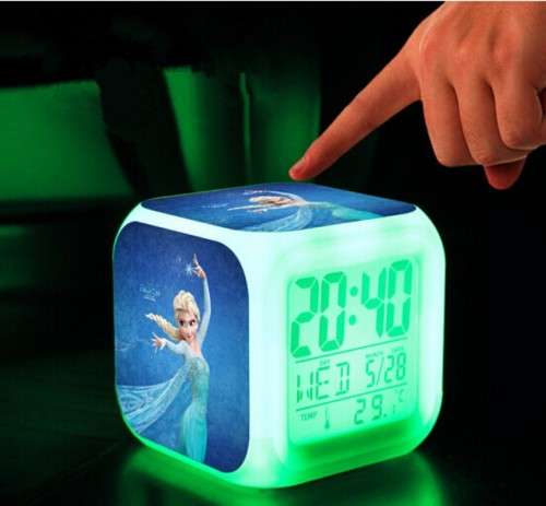 Frozen LED Digital Alarm Clock