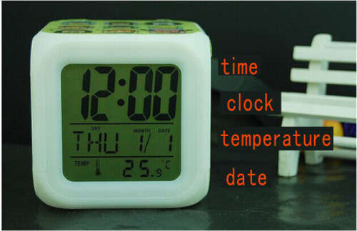 Frozen LED Digital Alarm Clock