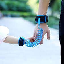 Kids safety harness hand strap