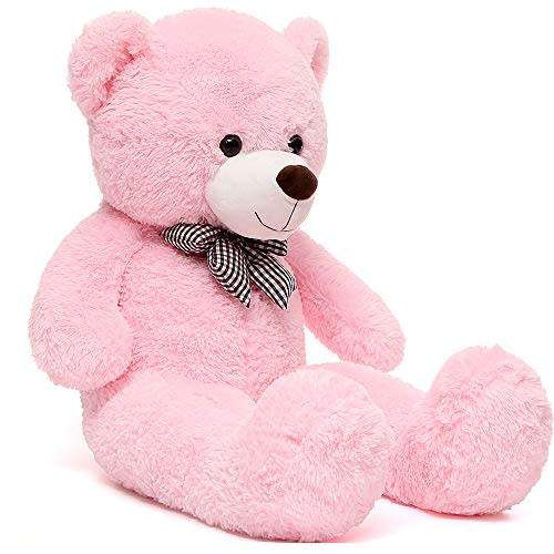Pink Giant Teddy Bear  With White Mouth -60CM