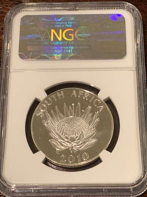 Buy 2010 SILVER R1 NADINE GORDIMER MS67 NGC GRADED