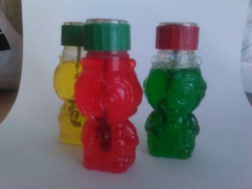 party novelty blowing bubbles with game