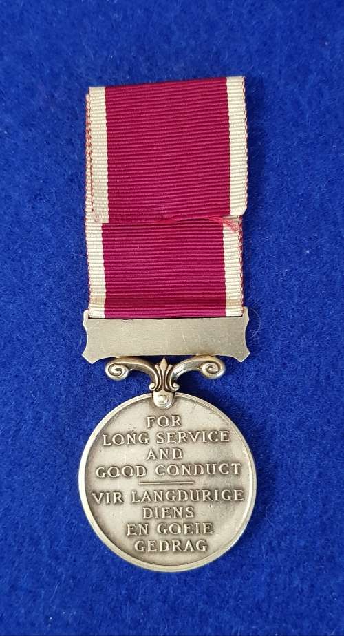 SOUTH AFRICA PERMANENT FORCE LONG SERVICE AND GOOD CONDUCT MEDAL