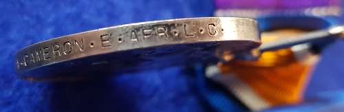 ANGLO BOER WAR + WW1 GROUPING - QSA + KSA - CAPE GARRISON ARTILLERY