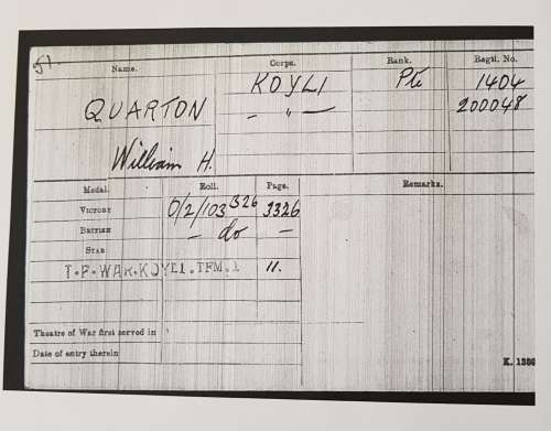 TERRITORIAL FORCES WAR MEDAL = Full Size