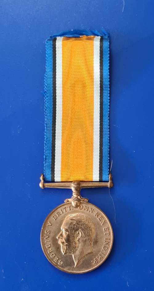 WW1 - BRITISH WAR MEDAL BRONZE - EXTREMELY SCARCE - FULL SIZE
