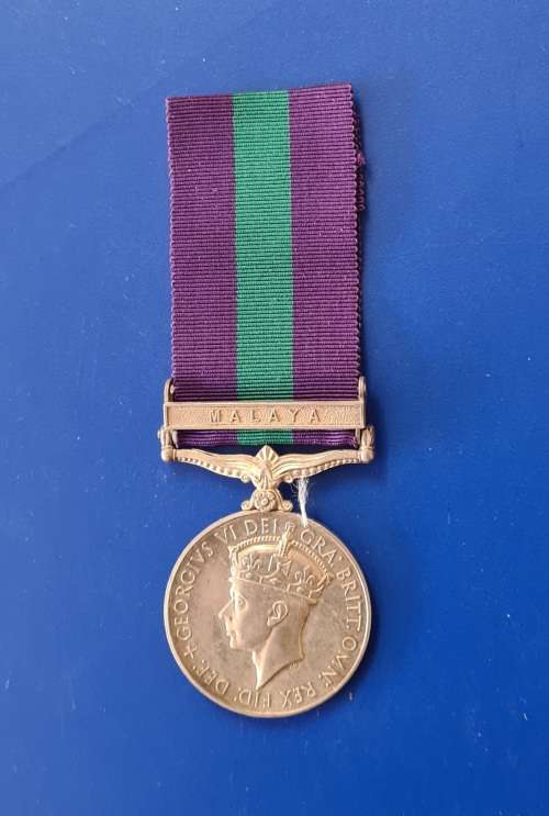 GENERAL SERVICE MEDAL 1918 - 62 - MALAYA - FULL SIZE