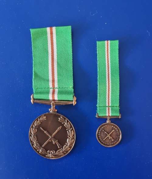 SA HOMELAINDS - TRANSKEI - MILITARY RULE - FULL SIZE  + MINIATURE