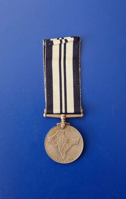 WW2 - INDIA SERVICE MEDAL 1939 TO 45 - FULL SIZE
