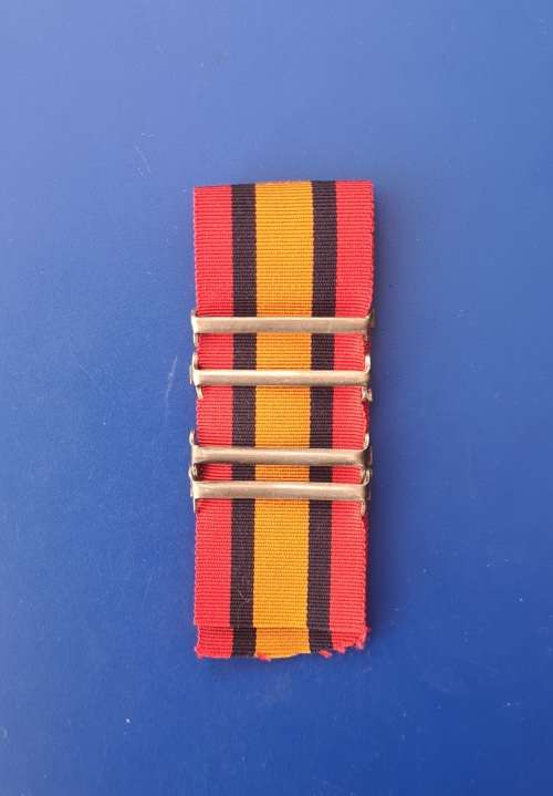 ANGLO BOER WAR - QSA CLASPS - 1901 & 1902 - FULL SIZE