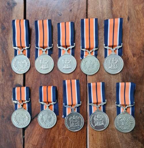 SADF - GENERAL SERVICE MEDAL - LOT OF 10 - FULL SIZE