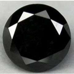 GENUINE RARE 1.50ct BLACK DIAMOND - all natural