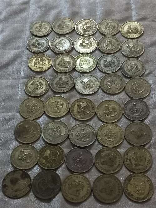 40 × SA Union 1961-1964 van Riebeeck 1c