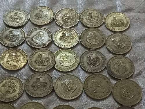 40 × SA Union 1961-1964 van Riebeeck 1c