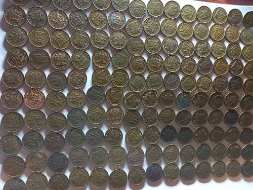 140 X SOUTH AFRICA 1C MIXED DATES