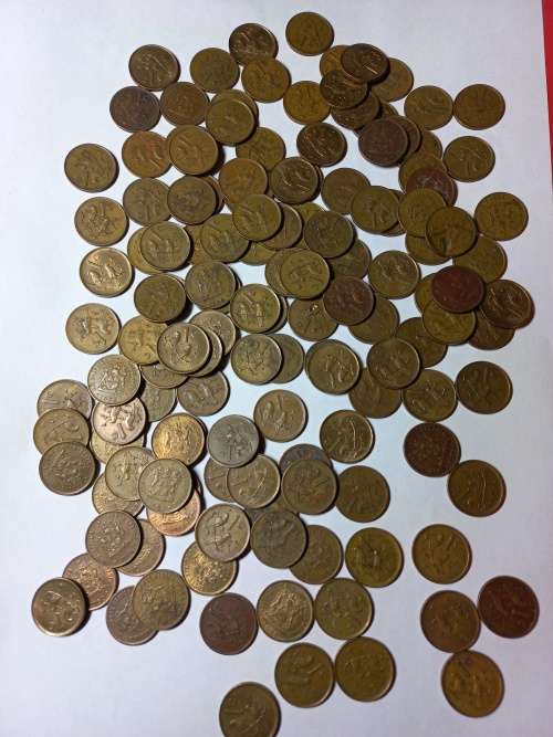 140 X SOUTH AFRICA 1C MIXED DATES