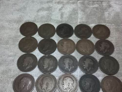 20 x ONE PENNY of THE 1900`s