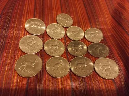 13 x BRILLIANT UNCIRCULATED SOLI DEO GLORIA SA R1