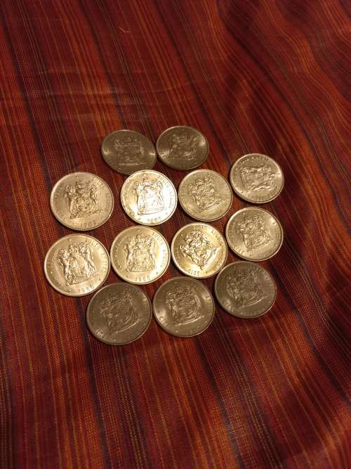 13 x BRILLIANT UNCIRCULATED SOLI DEO GLORIA SA R1