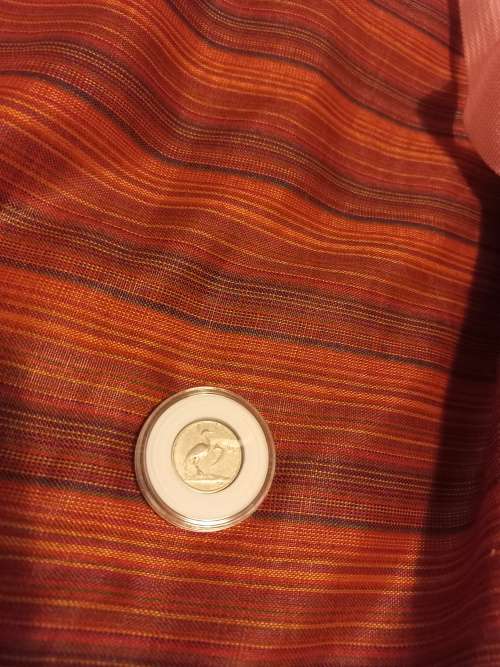 1 x 1965 South Africa 5c in coin capsule