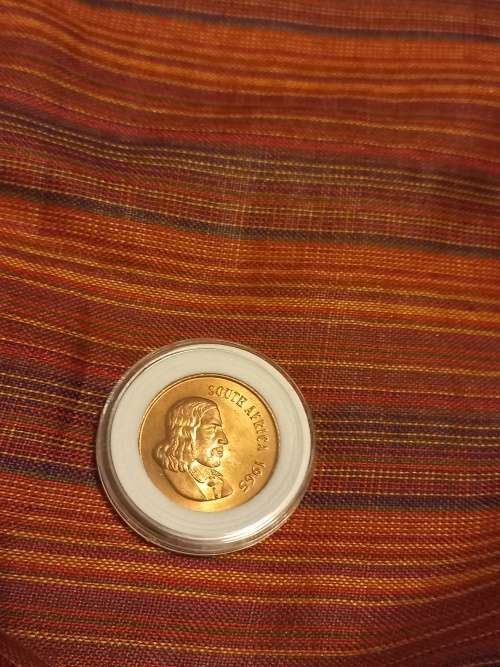 Extremely High Grade 1965 South Africa Two Cent in Mint state