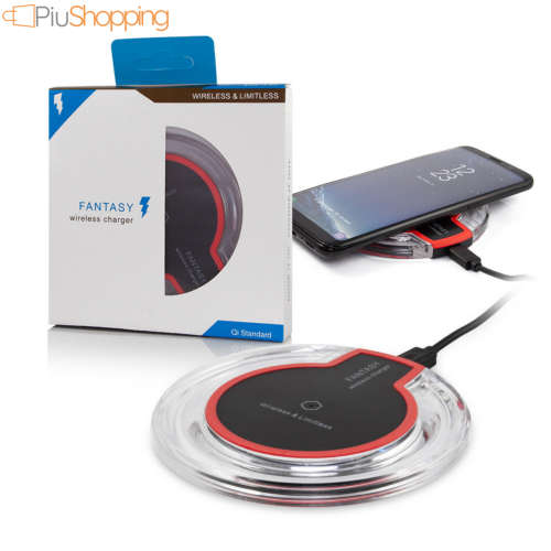 Fantasy QI Wireless Charger - With Black Ring
