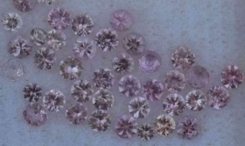 Round Cut Pink Sapphire