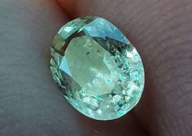 1ct Light yellow Sapphire