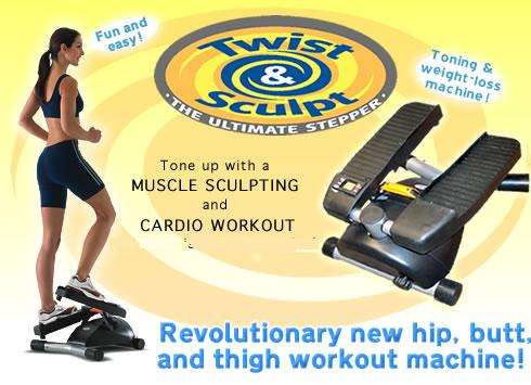 Twist & Sculpt Ultimate Stepper