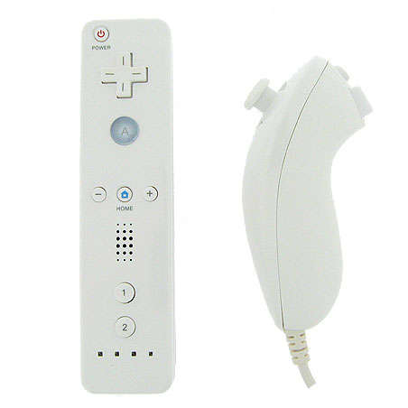 GENUINE Nintendo Wii Remote and Nunchuck Combo Wiimote