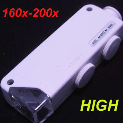 Jeweller Magnifier 160X200X MINI Zoom Microscope DZ18