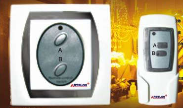 2 Port ON/OFF Digital Wireless Remote Power Switch