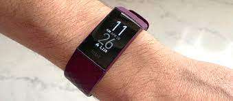 Fitbit Charge 4 fitness watch rosewood