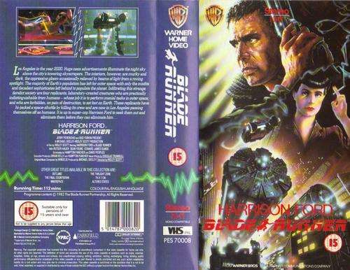 VIDEO - BLADE RUNNER  Import VHS