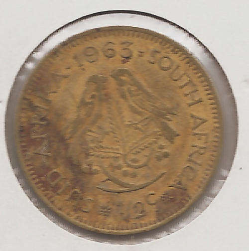1963 1/2 cent