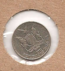 5 c of namibia 1993