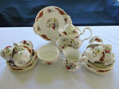 Royal Albert Chatelaine tea set