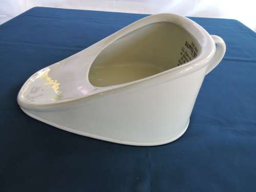 Vintage porcelain bed pan