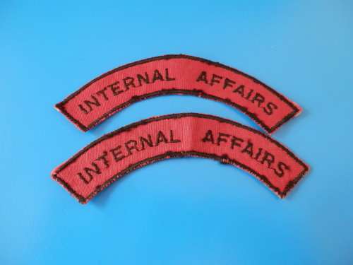 Rhodesian INTAF Shoulder Titles