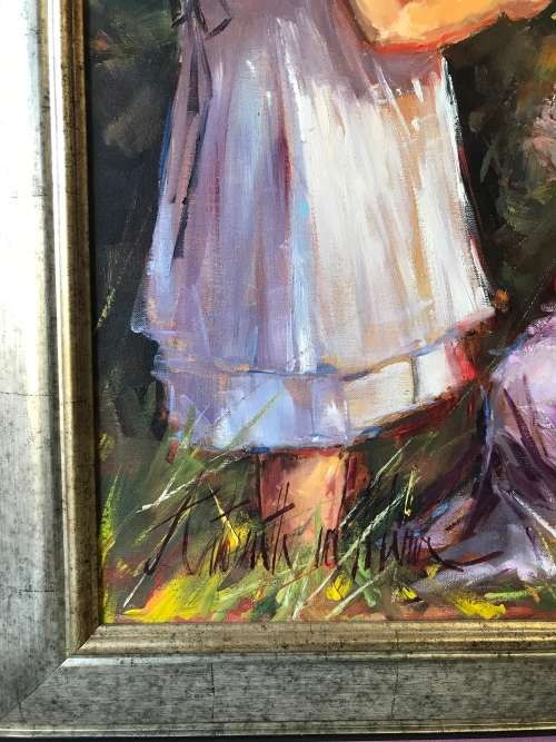 Beautiful Antoinette Van Der Merwe Oil Make an Offer