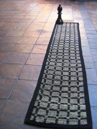Funky Jute/Cotton REVERSIBLE Passage Runner  - 4,0 meters LONGGGGG !!