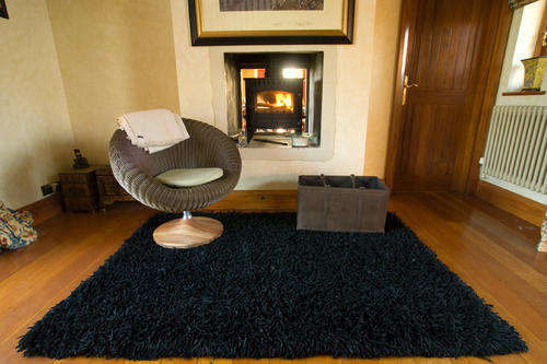 NEVER AGAIN !!  100% SUEDE LEATHER Shaggy Rug  - valued @ over R 4500 !!