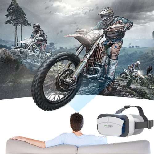 Head-mounted 3D high-definition VR glasses, 360° virtual game video head-mounted
