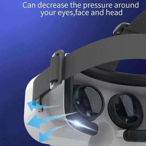 Head-mounted 3D high-definition VR glasses, 360° virtual game video head-mounted
